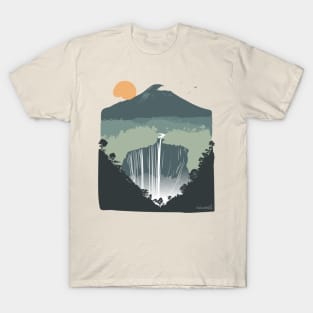 Tumpak Sewu Waterfall Tees T-Shirt